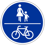 Fahrradweg - Mofa frei Schild, 25 km/h, 50ccm' Frauen Premium Kapuzenjacke